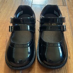 Stride Rite Cordaline Black Toddler shoes size 7.5W